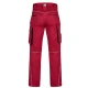 Pantaloni de lucru vara calitate excelenta, tercot 200g/m2, Summer, Rosu