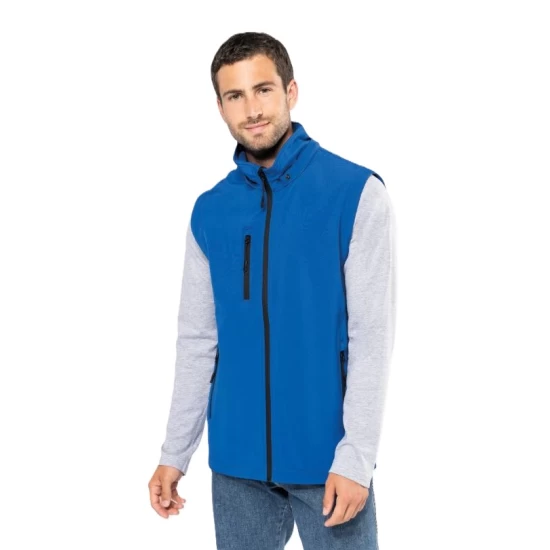 Softshell cu maneci detasabile si gluga, Gri inchis Softshell cu maneci detasabile si gluga, Gri inchis