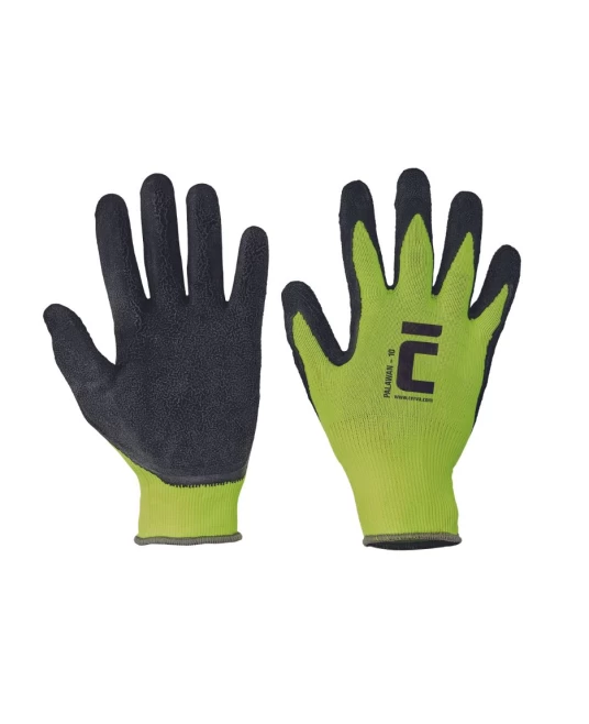 PALAWAN Manusi de protectie din nylon, palma latex 