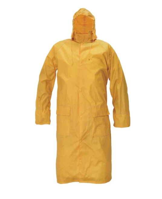 Pelerina lunga de ploaie, galben