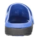 Saboti PVC, talpa antialunecare, negru-albastru Saboti PVC, talpa antialunecare, negru-albastru