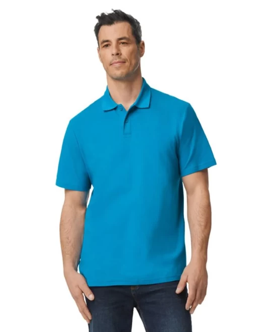 Tricou polo bumbac, Gildan 177g/m2, Albastru safir Tricou polo bumbac, Gildan 177g/m2, Albastru safir