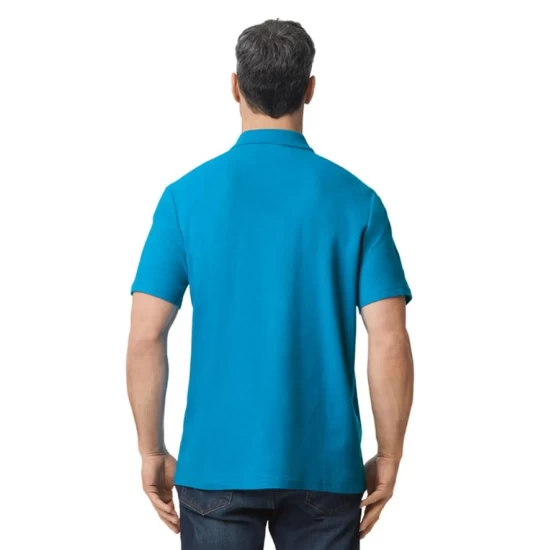 Tricou polo bumbac, Gildan 177g/m2, Albastru safir Tricou polo bumbac, Gildan 177g/m2, Albastru safir