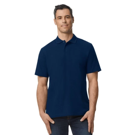Tricou polo bumbac, Gildan 177g/m2, Bleumarin Tricou polo bumbac, Gildan 177g/m2, Bleumarin
