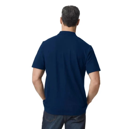 Tricou polo bumbac, Gildan 177g/m2, Bleumarin Tricou polo bumbac, Gildan 177g/m2, Bleumarin
