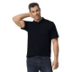 Tricou polo bumbac, Gildan 177g/m2, Negru Tricou polo bumbac, Gildan 177g/m2, Negru