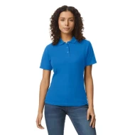 Tricou polo  femei, Gildan 177g/mp,  Albastru regal