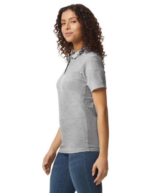 Tricou polo  femei,  Gildan 177g/mp, Gri