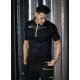 Tricou polo corporate premium DX410 tesatura respirabila EzeeCool 150g/mp, negru Tricou polo corporate premium DX410 tesatura respirabila EzeeCool 150g/mp, negru