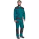 Jacheta de lucru Carl, tercot 235g/mp, verde / negru Jacheta de lucru Carl, tercot 235g/mp, verde / negru