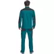 Jacheta de lucru Carl, tercot 235g/mp, verde / negru Jacheta de lucru Carl, tercot 235g/mp, verde / negru
