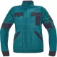 Jacheta de lucru vara Max, bumbac 200g/mp, albastru petrol negru Jacheta de lucru vara Max, bumbac 200g/mp, albastru petrol negru