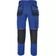 Pantaloni de lucru Carl, tercot 235g/mp, albastru royal / negru Pantaloni de lucru Carl, tercot 235g/mp, albastru royal / negru