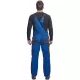 Salopeta cu pieptar Carl, tercot 235g/mp, albastru royal / negru Salopeta cu pieptar Carl, tercot 235g/mp, albastru royal / negru
