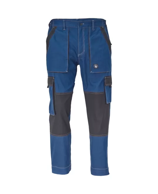 Pantaloni de lucru vara Max,  bumbac 200g/mp, bleumarin / antracit  Pantaloni de lucru vara Max,  bumbac 200g/mp, bleumarin / antracit