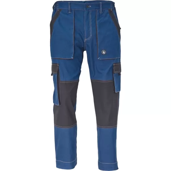 Pantaloni de lucru vara Max, bumbac 200g/mp, bleumarin / antracit Pantaloni de lucru vara Max, bumbac 200g/mp, bleumarin / antracit