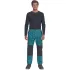 Pantaloni de lucru vara Max, bumbac 200g/mp, albastru petrol / negru