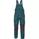 Salopeta de lucru vara Max, bumbac 200g/mp, verde negru Salopeta de lucru vara Max, bumbac 200g/mp, verde negru