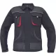 Jacheta de lucru din bumbac, Hans, 235g/mp, negru / gri antracit Jacheta de lucru din bumbac, Hans, 235g/mp, negru / gri antracit