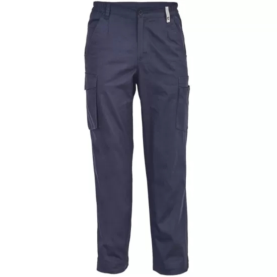 Pantaloni de lucru subtiri Alzira, tercot 195/m2, bleumarin Pantaloni de lucru subtiri Alzira, tercot 195/m2, bleumarin