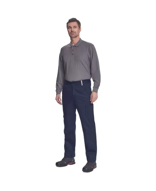 Pantaloni de lucru subtiri Alzira, tercot 195/m2, gri Pantaloni de lucru subtiri Alzira, tercot 195/m2, gri