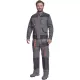 Pantaloni de lucru bumbac, Hans, 235g/mp, gri / gri antracit Pantaloni de lucru bumbac, Hans, 235g/mp, gri / gri antracit