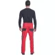 Pantaloni de lucru Carl, tercot 235g/mp, rosu / negru Pantaloni de lucru Carl, tercot 235g/mp, rosu / negru