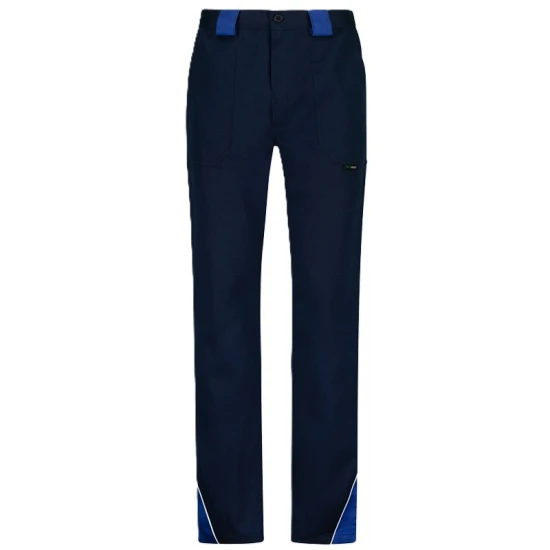 Pantaloni Ares bumbac, 240g/m2, bleumarin cu albastru