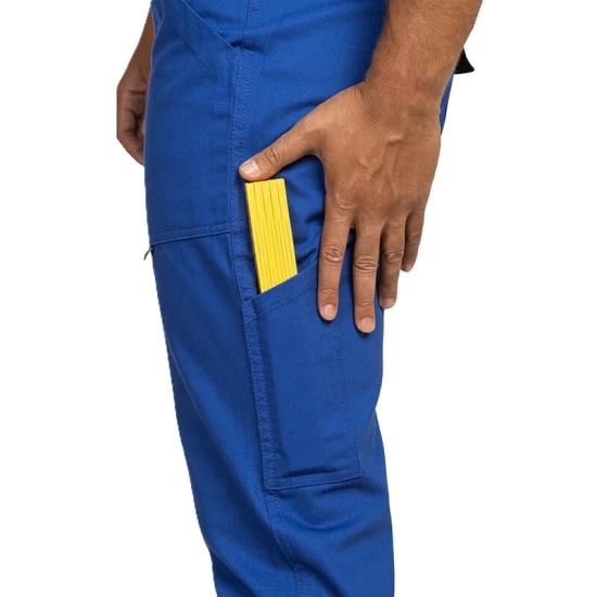 Pantaloni Ares bumbac, 240g/m2, verde cu negru