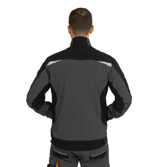 Jacheta de lucru premium stretch Vektor, 10% elastan, gri