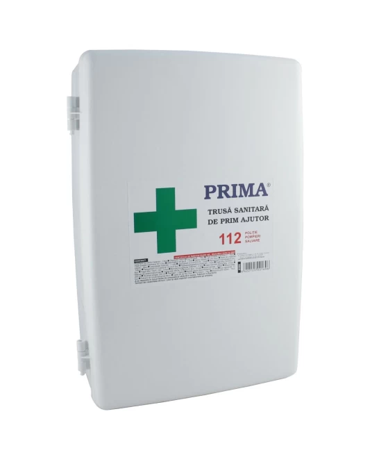Trusa sanitara prim ajutor nedetasabila pe perete avizata MS Trusa sanitara prim ajutor nedetasabila pe perete avizata MS