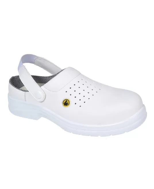 Saboti ESD cu bombeu compozit, SB AE [FC03] Alb