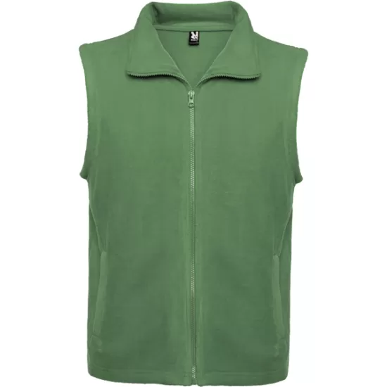 Vesta fleece unisex verde 300g/m² – calduroasa si confortabila