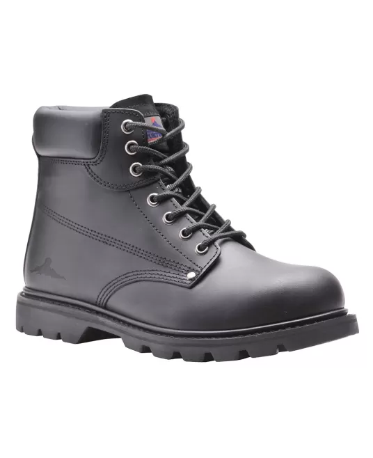 Bocanci de protectie sudori, bombeu metalic, talpa cauciuc, SBP HRO Negru Bocanci de protectie sudori, bombeu metalic, talpa cauciuc, SBP HRO Negru