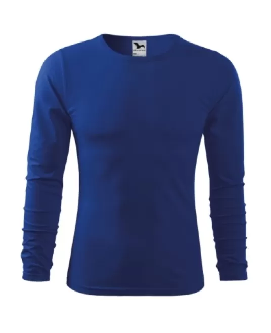 Tricou slimfit maneca lunga barbati, bumbac 160g/m2 LS 119 Malfini, Albastru regal Tricou slimfit maneca lunga barbati, bumbac 160g/m2 LS 119 Malfini, Albastru regal