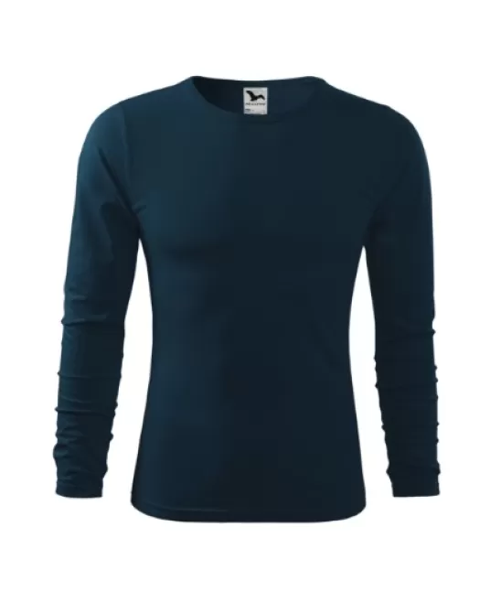 Tricou slimfit maneca lunga barbati, bumbac 160g/m2 LS 119 Malfini, Bleumarin Tricou slimfit maneca lunga barbati, bumbac 160g/m2 LS 119 Malfini, Bleumarin