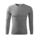 Tricou slimfit maneca lunga barbati, bumbac 160g/m2 LS 119 Malfini, Gri inchis Tricou slimfit maneca lunga barbati, bumbac 160g/m2 LS 119 Malfini, Gri inchis