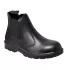 Cizme de protectie scurte, piele integrala, bombeu metalic si lamela S1P [FW51] Negru