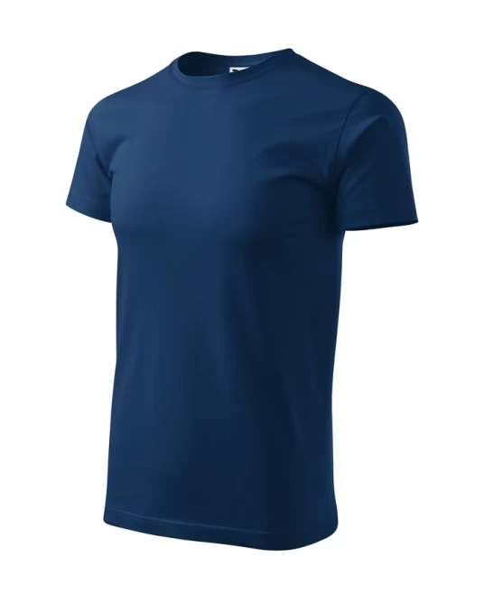 Tricou premium bumbac 160g/m2 , finisaj cu silicon, Malfini Basic 129 Bleumarin deschis Tricou premium bumbac 160g/m2 , finisaj cu silicon, Malfini Basic 129 Bleumarin deschis