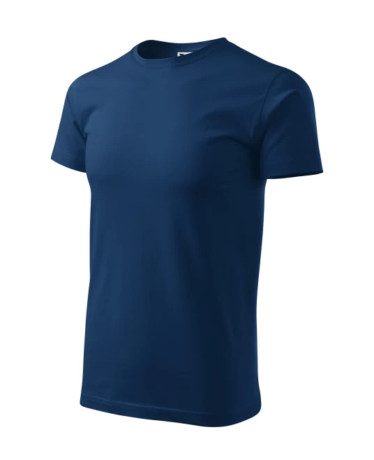 Tricou premium bumbac 160g/m2, finisaj cu silicon, Malfini Basic 129 Bleumarin deschis Tricou premium bumbac 160g/m2, finisaj cu silicon, Malfini Basic 129 Bleumarin deschis
