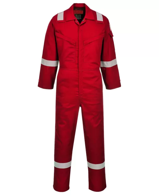 Combinezon de protectie Araflame Silver [AF73] Rosu