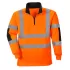Hanorac HiVis cu fermoar scurt, 300g/m2, portocaliu