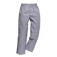 Pantaloni bucatari, bumbac subtire 190g/m2, carouri