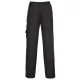 Pantaloni de lucru pentru femei, tercot, 210g/m2, buzunar lateral pe picior [C099] Negru