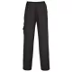 Pantaloni de lucru pentru femei, tercot, 210g/m2, buzunar lateral pe picior [C099] Negru