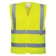 Vesta reflectorizanta HiVis, benzi reflectorizante orizontale si verticale, galben Vesta reflectorizanta HiVis, benzi reflectorizante orizontale si verticale, galben