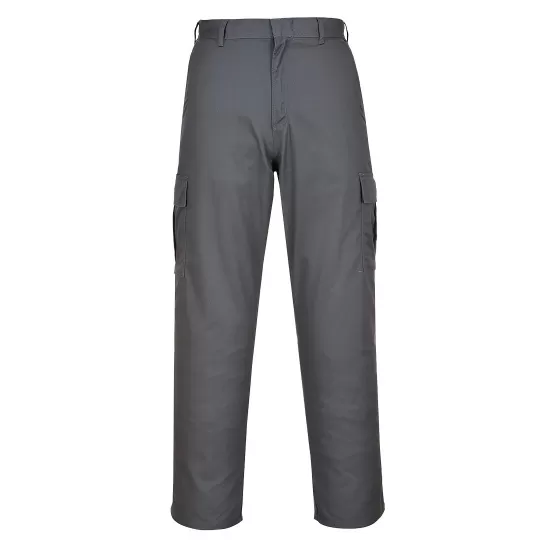 Pantaloni Paza, buzunare Kombat, tercot 245g/m2 Gri Pantaloni Paza, buzunare Kombat, tercot 245g/m2 Gri