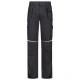 Pantaloni vatuiti tercot Ice, captuseala fleece, gri inchis