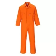 Combinezon de lucru din tercot, 245g/m2, inchidere cu fermoar [C813] Portocaliu