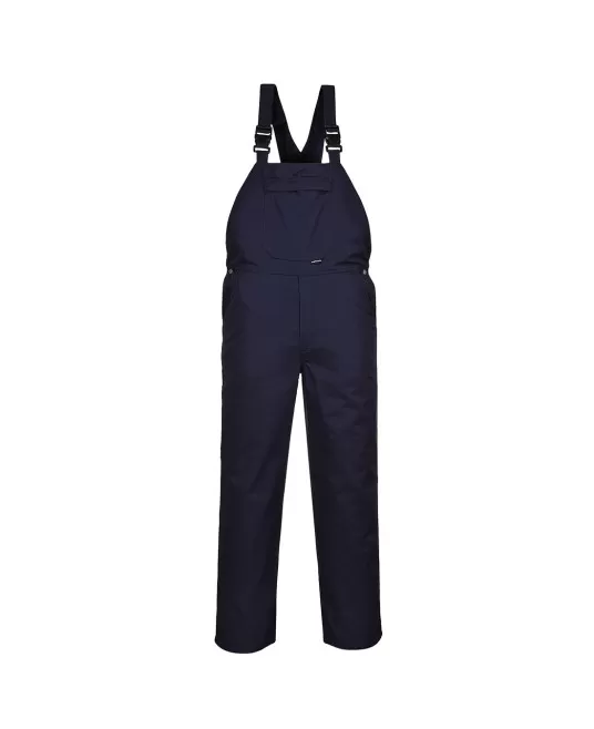 Salopeta de lucru cu pieptar, tercot, 245g/m2 [C875] Bleumarin